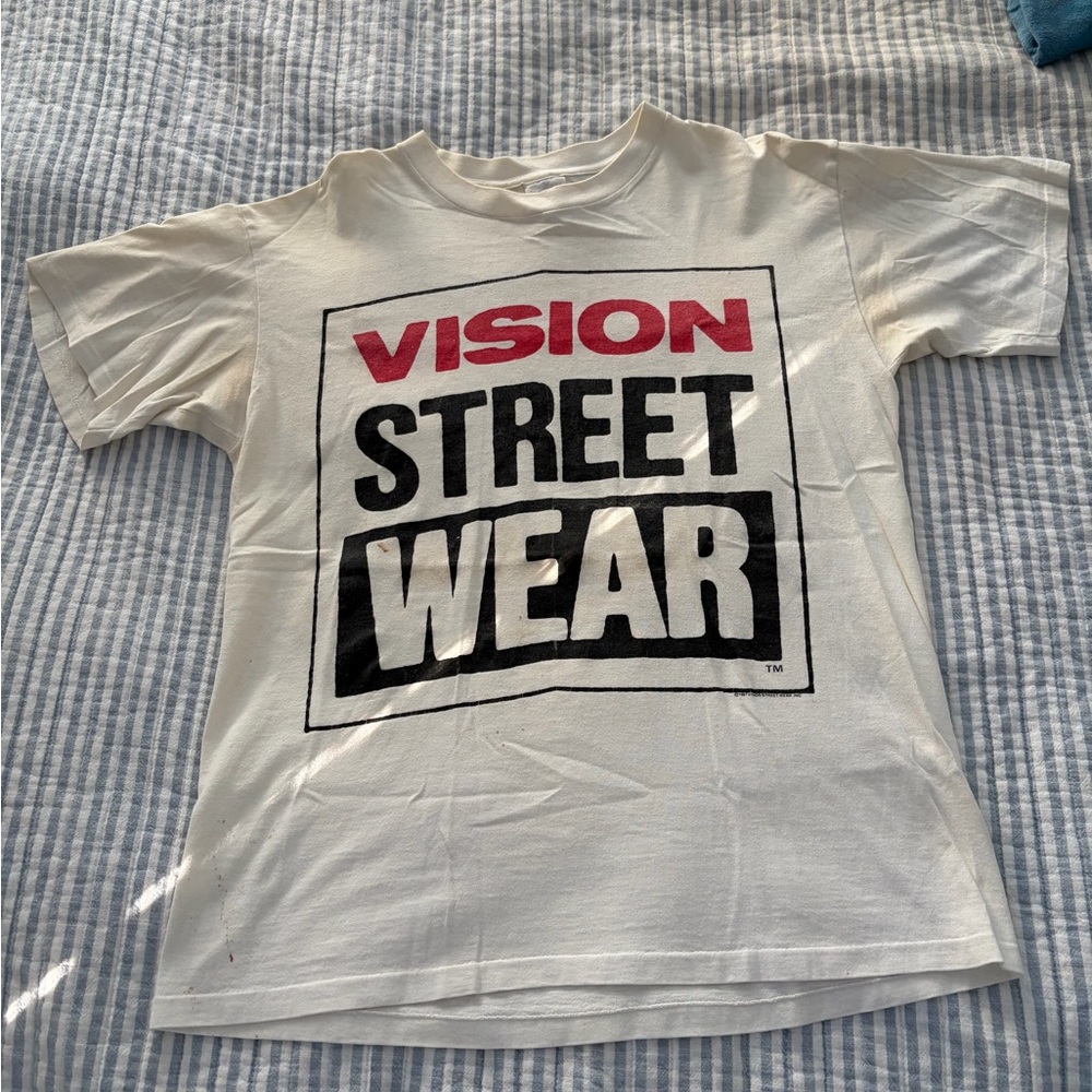 Adult L Vintage 80s Vision Street Wear t-shirt